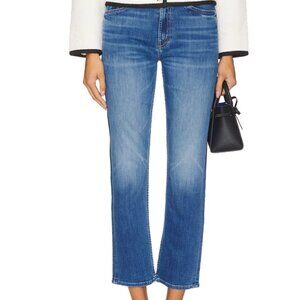 Mother Jeans The Mid Rise Rider Ankle, Size 26, Blue Medium Wash